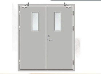 解析钢质防火门：钢质材料打造，配无毒填充与防火配件，具备耐火性能