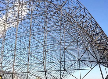 热电厂：发电供热两不误，搭建网架结构存储煤炭，干煤棚网架优势尽显