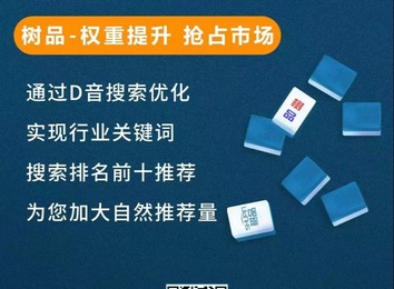 树品短视频搜索优化：实现行业关键词排名前十，预充值按效果付费，精准触达目标客户！