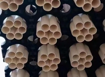 梅花管（Plum tube）：刚度好的梅花状通信管材，适用于多通信领域电缆护套管