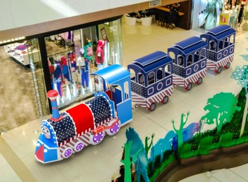 无轨小火车：城市商场、公园、广场、景区的绝佳游乐选择，畅玩各热门场所！