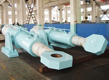 QRWY-2x7000kN-5m黄山湖边枢纽钢坝闸，展现水利工程卓越品质与强大功能