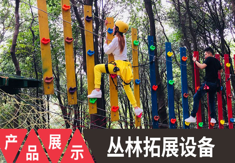 专属定制丛林拓展项目，上百种设备任你选，打造充满探险乐趣的森林乐园！