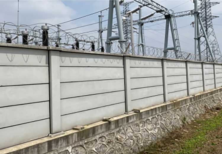 新型装配式围墙助力变电站建设变革：工期短、造价低、环保，成未来新型模式
