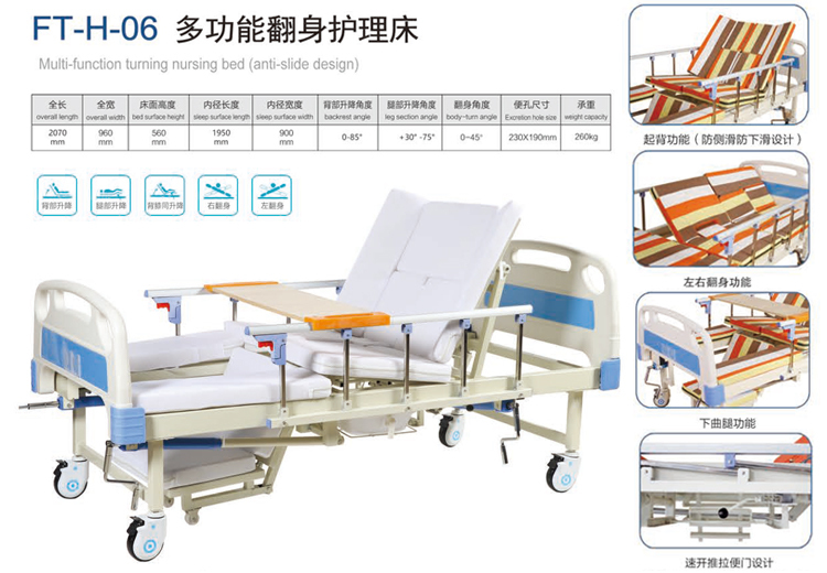 专为医护与家庭定制！模块化病床，优质材质、多功能设计，提升患者舒适度与护理便捷性