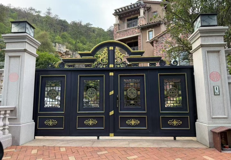 铝艺庭院大门
