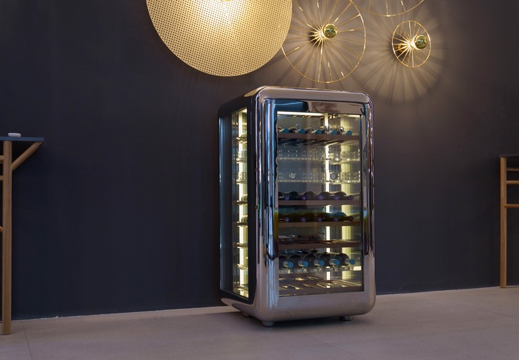 不锈钢+亚克力+实木+专利静音无压缩机设计