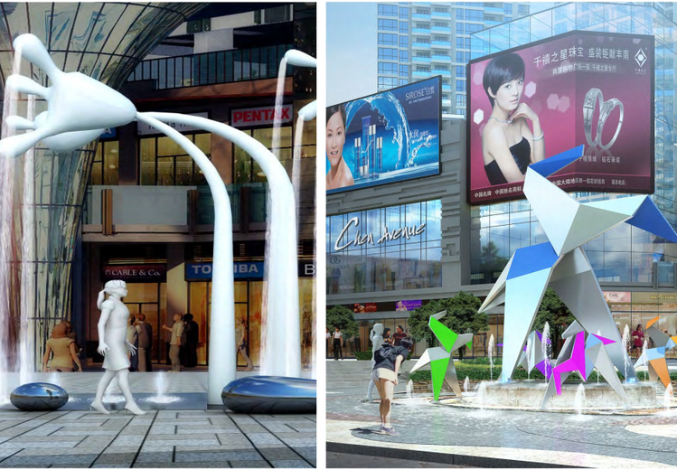 购物中心标识设计