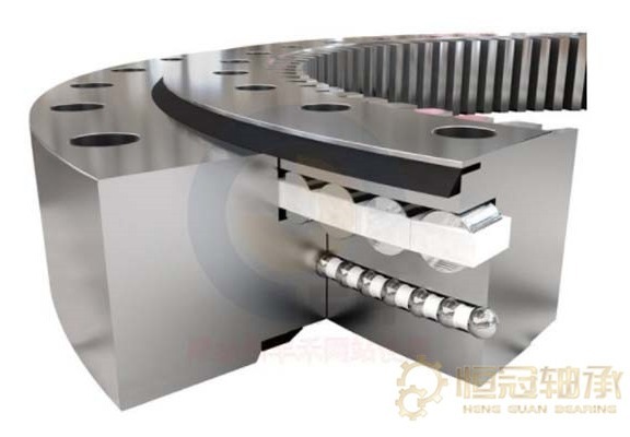 球柱混合式回转支承