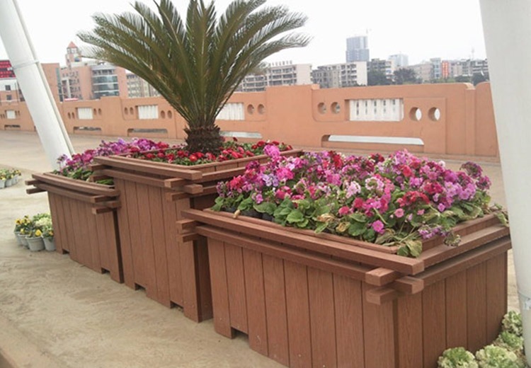 塑木花箱