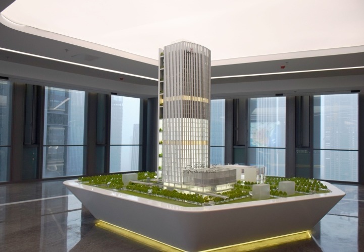 写字楼沙盘模型