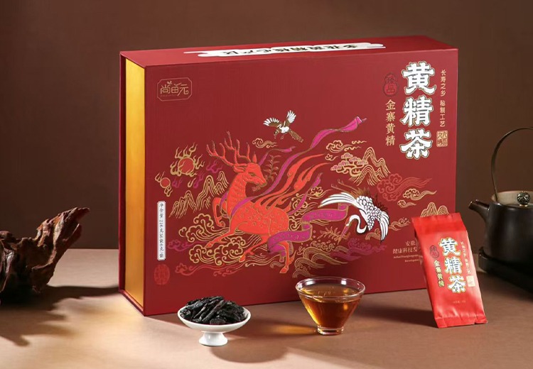 盒装黄精茶