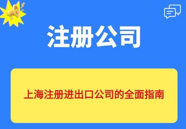上海注册进出口公司的全面指南