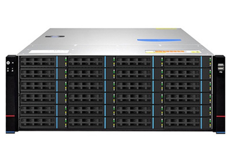 火蓝24盘位网络存储器-2*英特尔至强8核处理器