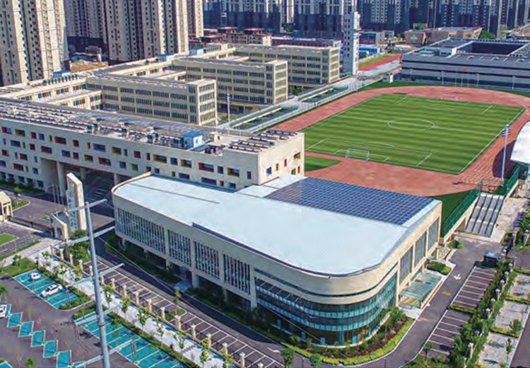 保定市竞秀区乐凯大街与旭阳路交叉口项目，53070㎡建筑面积含多类校园智能系统施工