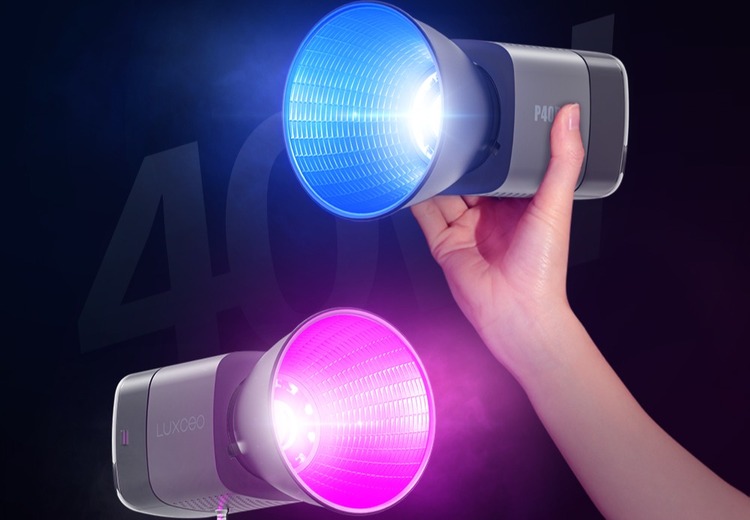 P40RGB 40W内置电池COB摄影灯