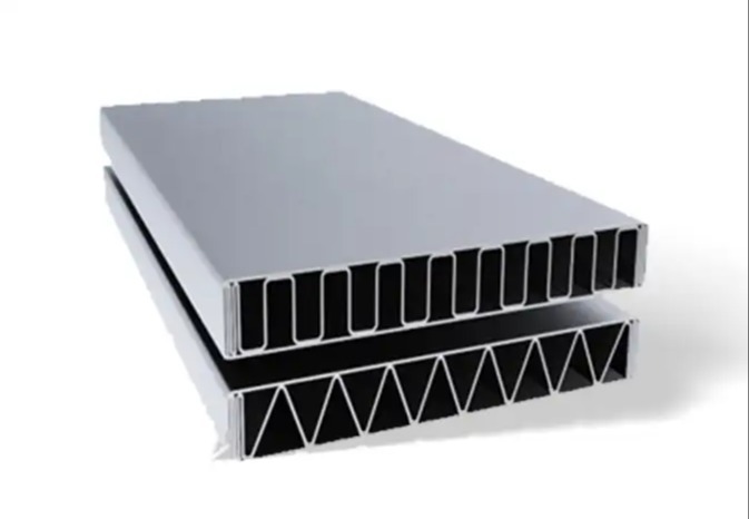 大截面多流道折叠管