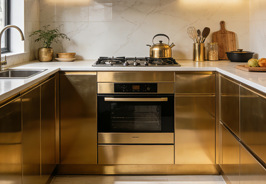 鑫山禾&middot;钛金不锈钢橱柜