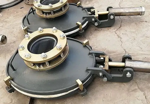 搪玻璃带镜人、手孔