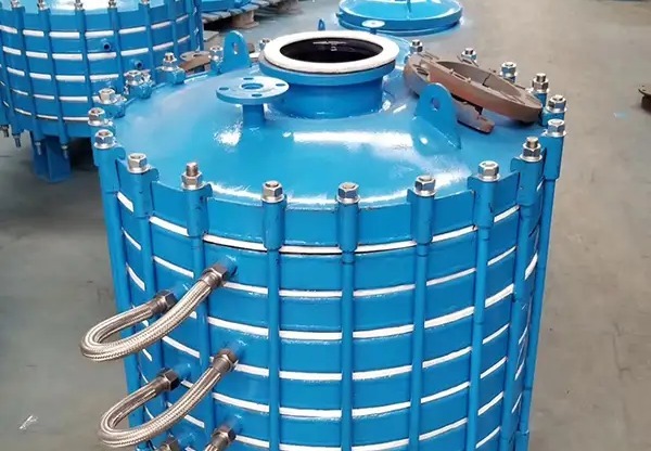 搪玻璃片式冷凝器