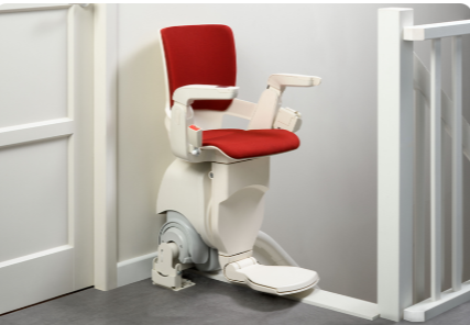 Otolift弯曲型楼梯升降椅