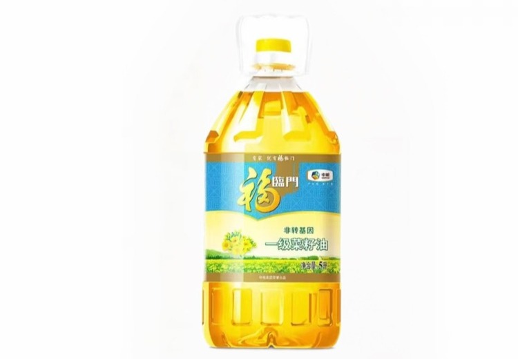 福临门一级压榨菜籽油，精选非转基因油菜籽，物理压榨留营养，少油烟耐高温，中粮品质保障