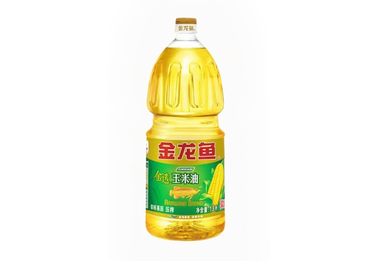 金龙鱼压榨玉米油：益海嘉里品质护航，精选东北玉米，物理压榨零反式脂肪，全家健康之选！
