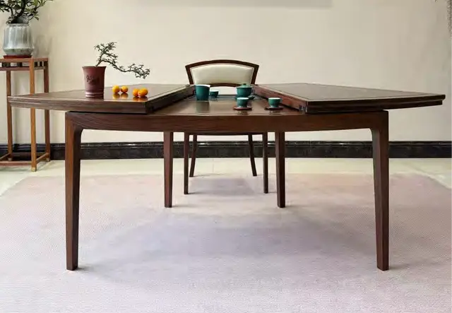 扇形茶台