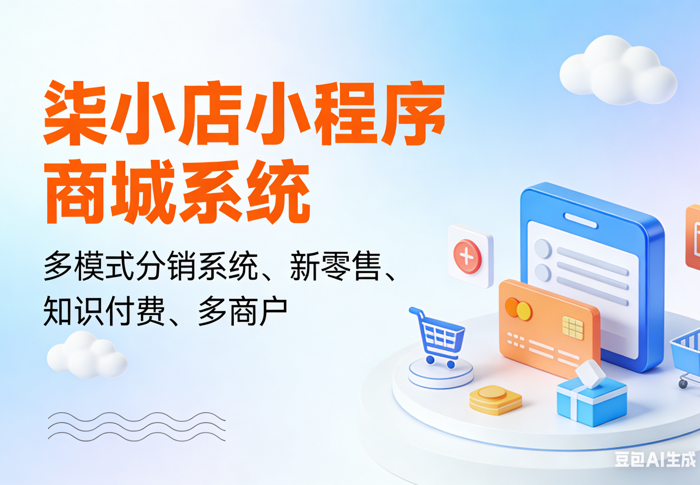 柒小店小程序分销商城系统