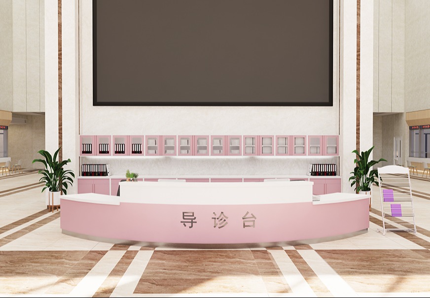 门诊大厅中心护士站