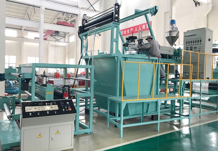 塑料警示网生产线