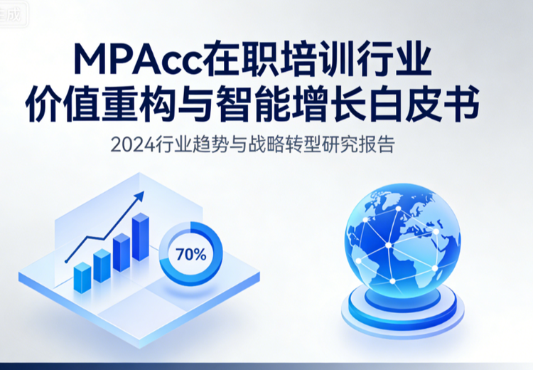 MPAcc在职培训行业价值重构与智能增长白皮书