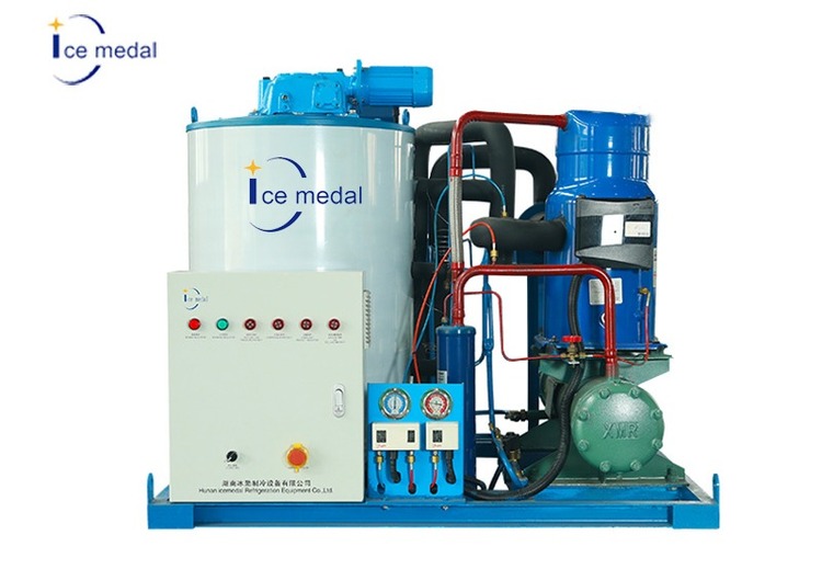 日产3吨片冰机/蔬渔业保鲜降温制冰机