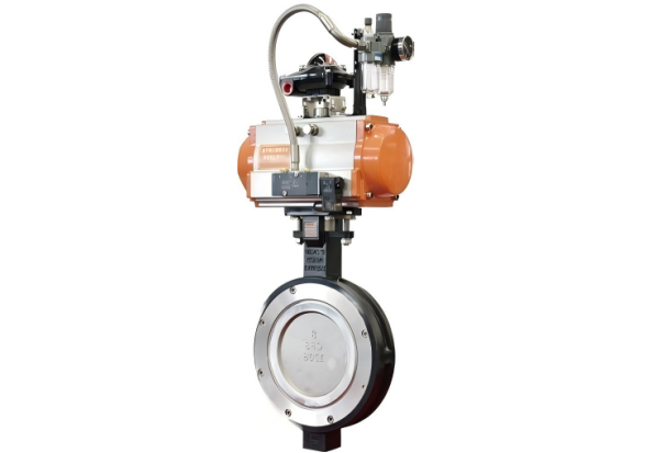 对夹高性能双偏心蝶阀