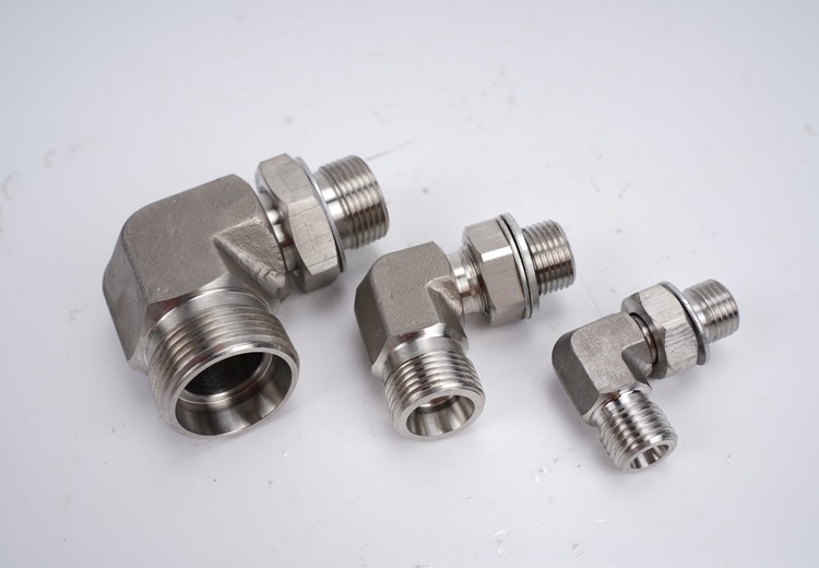 不锈钢可调式直角接头1DG9