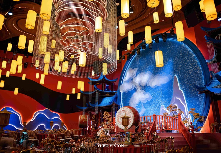 新中式厅&middot;华韵霓裳