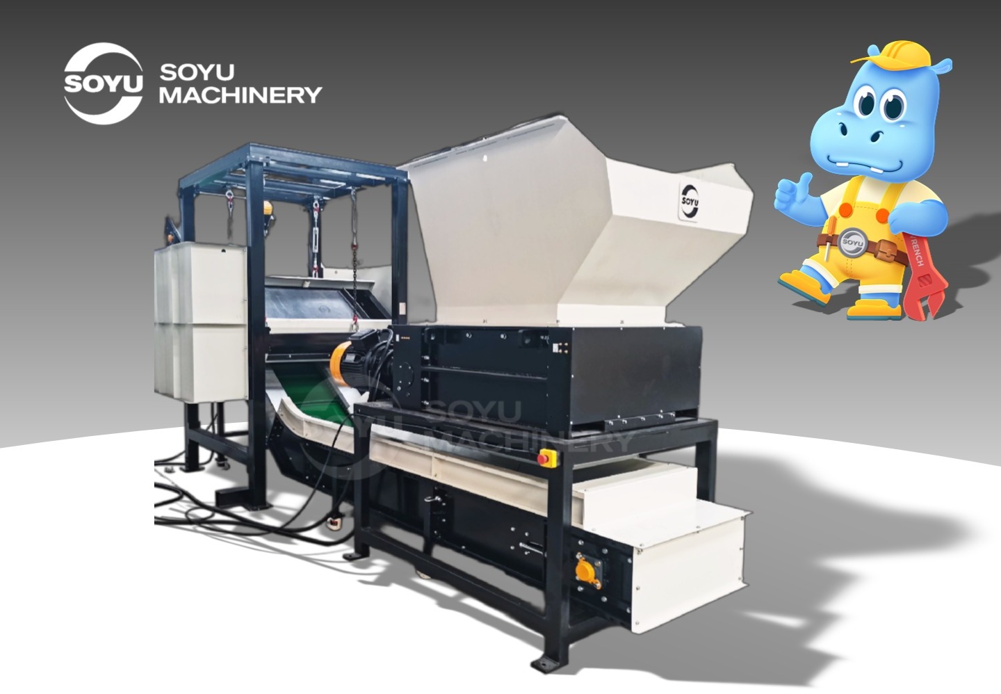Four shaft Shredder