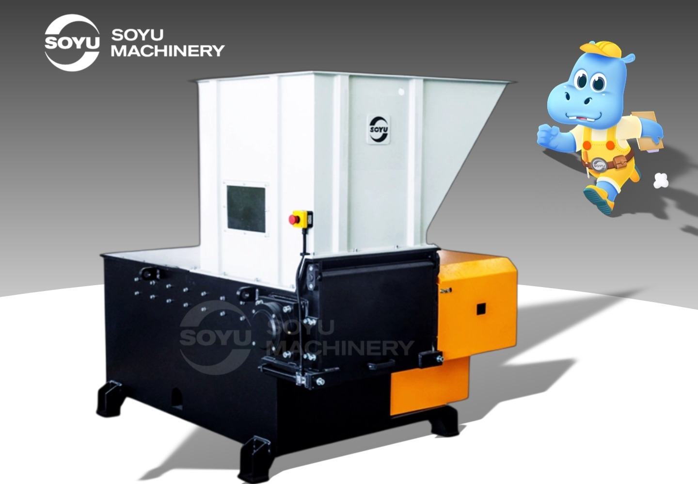 single shaft shredder