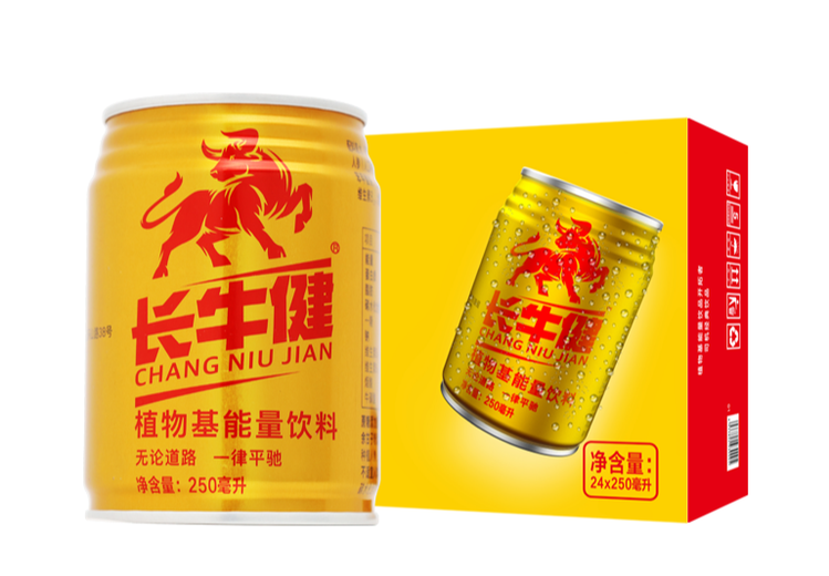 长牛健植物基能量饮料整箱装
