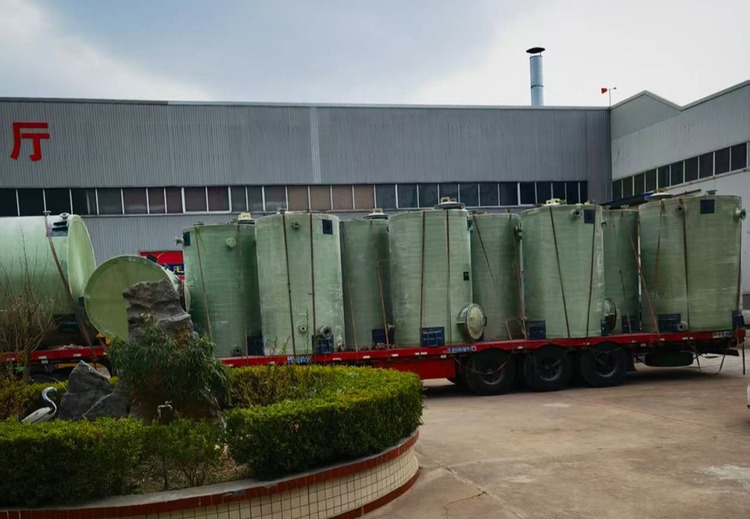 玻璃钢储罐发货