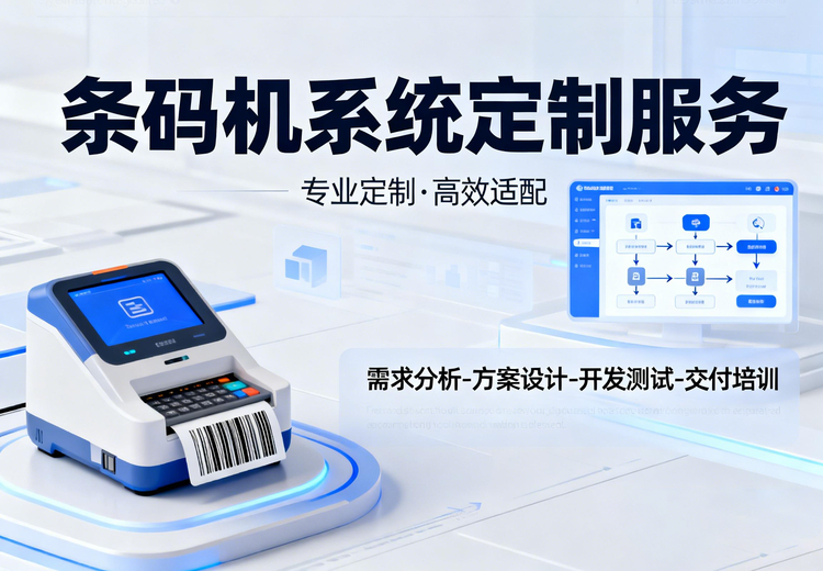 条码机系统定制服务：一站式深度定制，多场景适配，超200行业模板支持二次开发