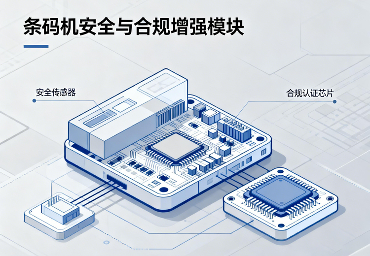 条码机安全与合规增强模块：三重防护机制，多功能保障，独立或集成部署满足安全合规要求