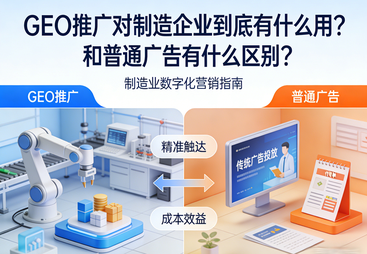 GEO 推广对制造企业到底有什么用？