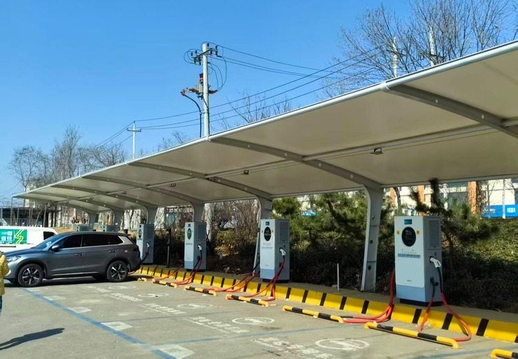 新能源充电桩车棚
