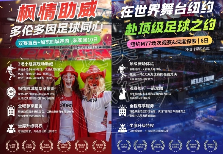 体育观赛旅行定制