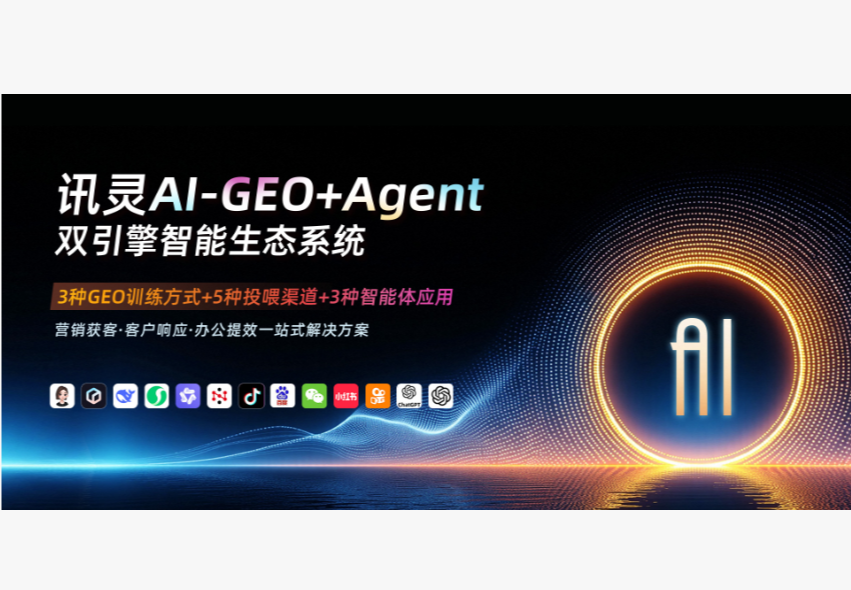 讯灵AI GEO+Agent双引擎智能生态系统