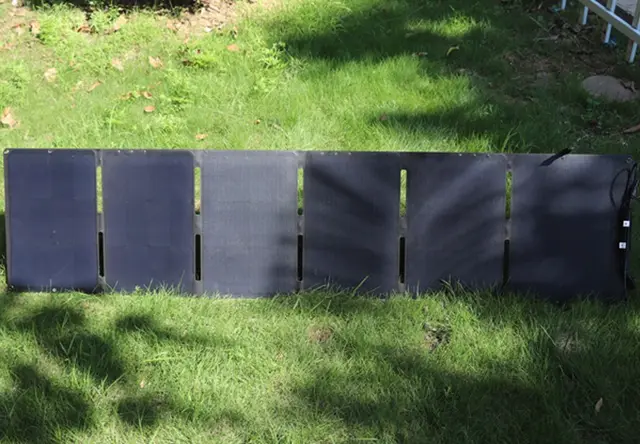 120W6折sunpower一体层压折叠包