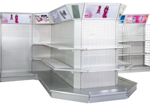 挂背板货架：实用之选，满足多样商品展示需求，提升空间利用效率与店铺陈列效果