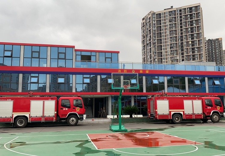经济型集装箱消防站：面向工地、产业园、开发区，造价低建设快，提升区域消防应急能力