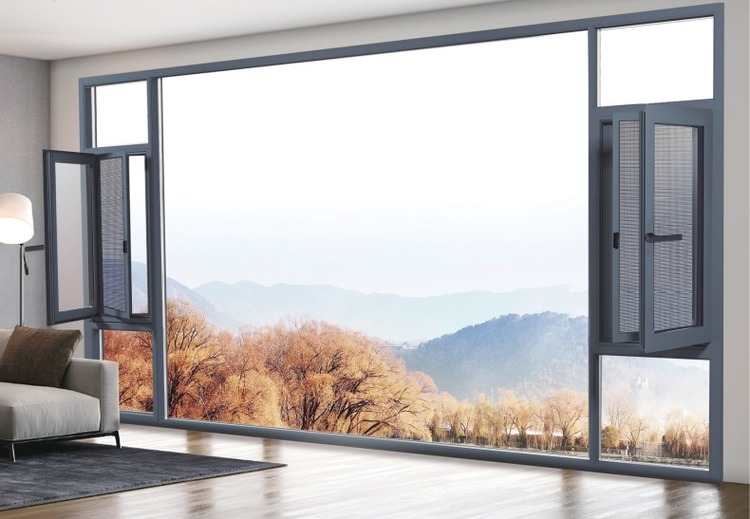 LP8577系统双内开平开窗